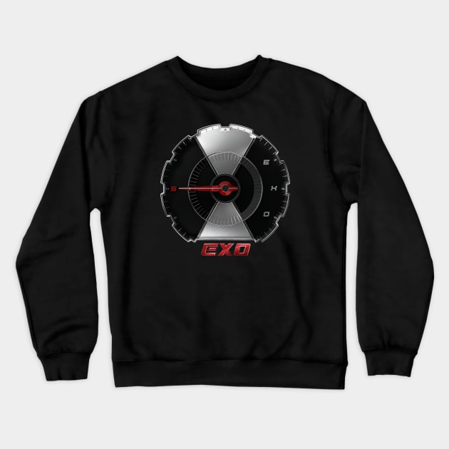 EXO Tempo Logo Crewneck Sweatshirt by hallyupunch